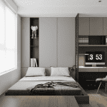 Thiết kế phòng ngủ 6m2 cho cặp vợ chồng