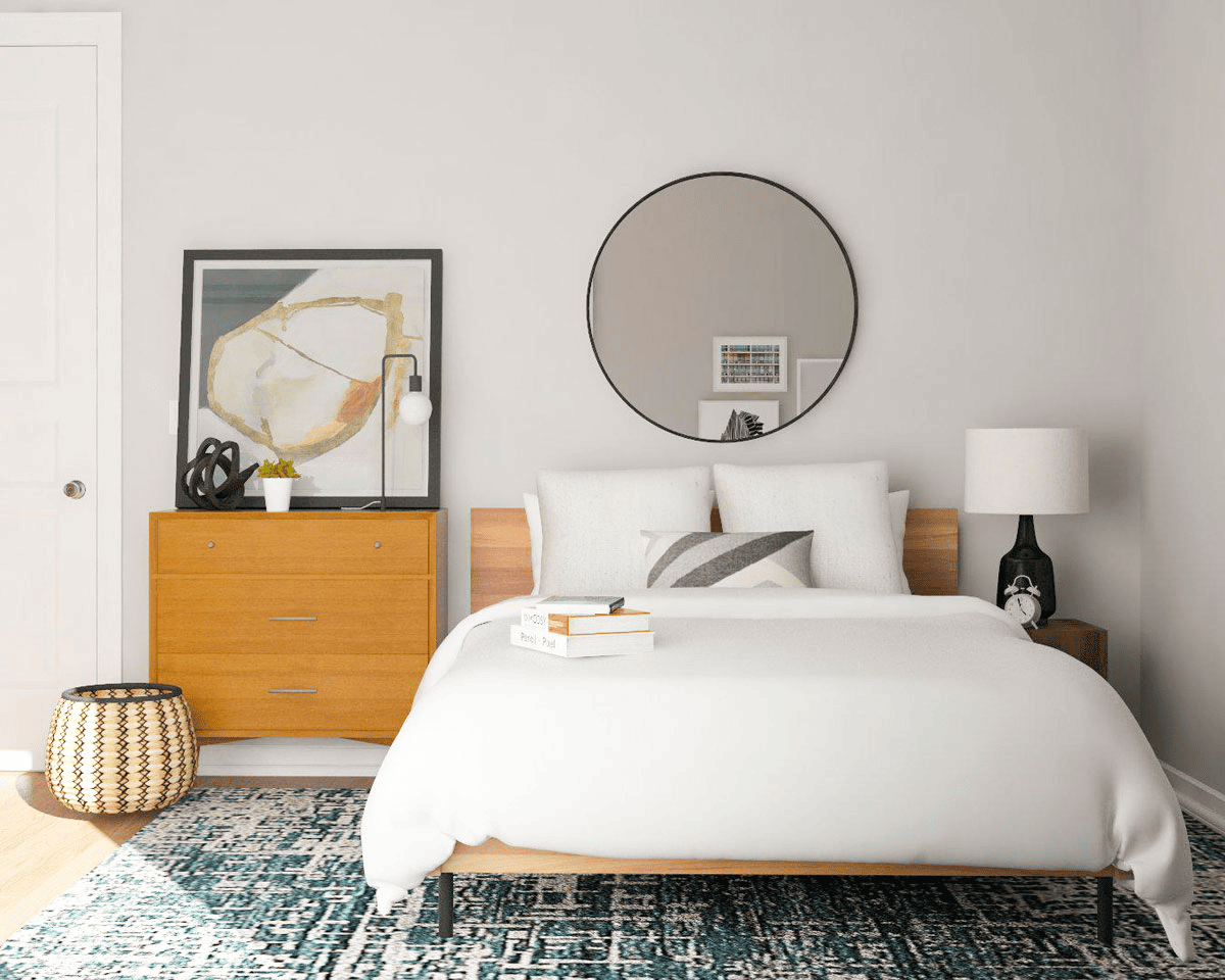 Thiết kế phòng ngủ 8m2 phong cách Tối Giản