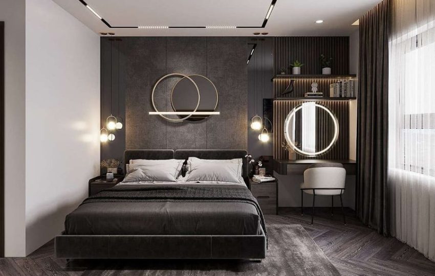 Thiết kế phòng ngủ 9m2 cho cặp vợ chồng