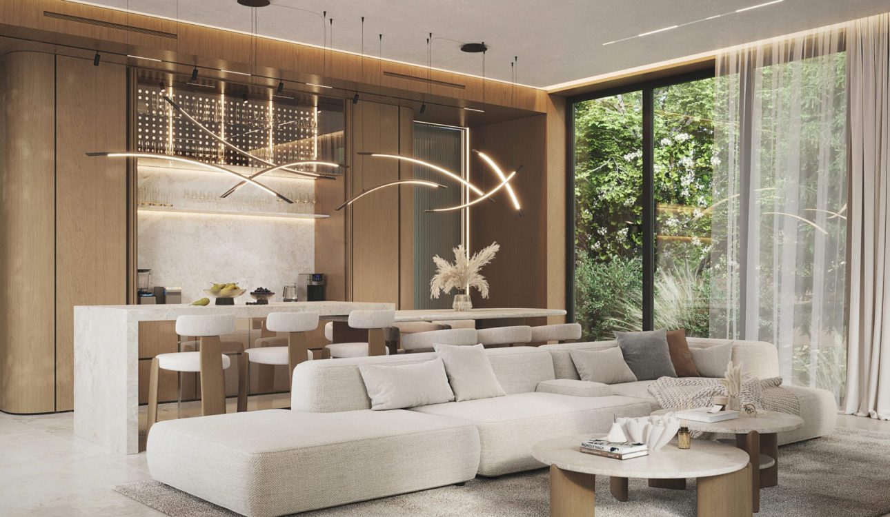Xu hướng thiết kế nội thất chung cư 77m2 năm 2025