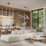 Xu hướng thiết kế nội thất chung cư 77m2 năm 2025