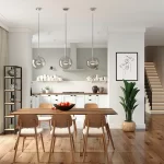 Thiết kế phòng bếp 10m2 phong cách Bắc Âu