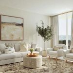 Thiết kế phòng khách 15m2 phong cách Cổ Điển