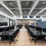Thiết kế văn phòng 200m2 phong cách công nghiệp