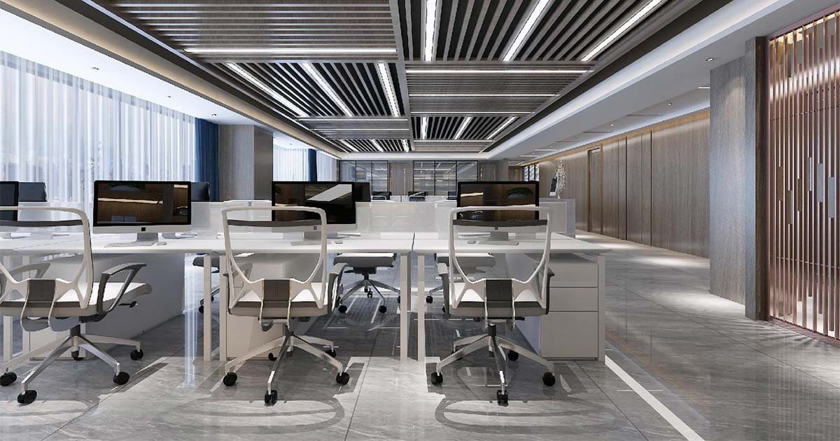 Thiết kế văn phòng 60m2 phong cách Hiện Đại