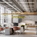 Thiết kế văn phòng 60m2 phong cách sáng tạo