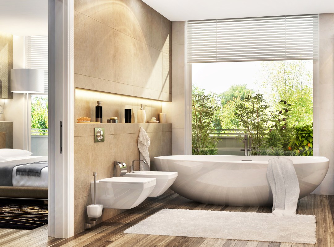 Phòng ngủ có nhà vệ sinh? Giải pháp thiết kế hợp phong thủy