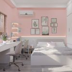 Phòng ngủ bé gái 18 tuổi – Không gian thiết kế đầy cảm hứng