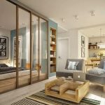 Phòng khách kết hợp phòng ngủ – Giải pháp thiết kế sáng tạo