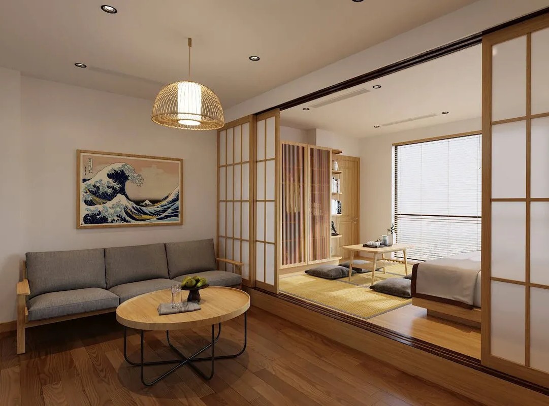 Phòng khách kết hợp phòng ngủ – Giải pháp thiết kế sáng tạo