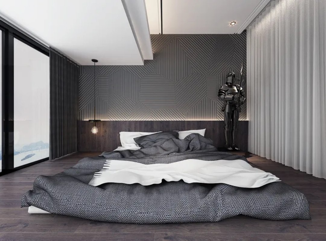 Thiết kế phòng ngủ Nhật Bản theo phong cách tối giản, hiện đại