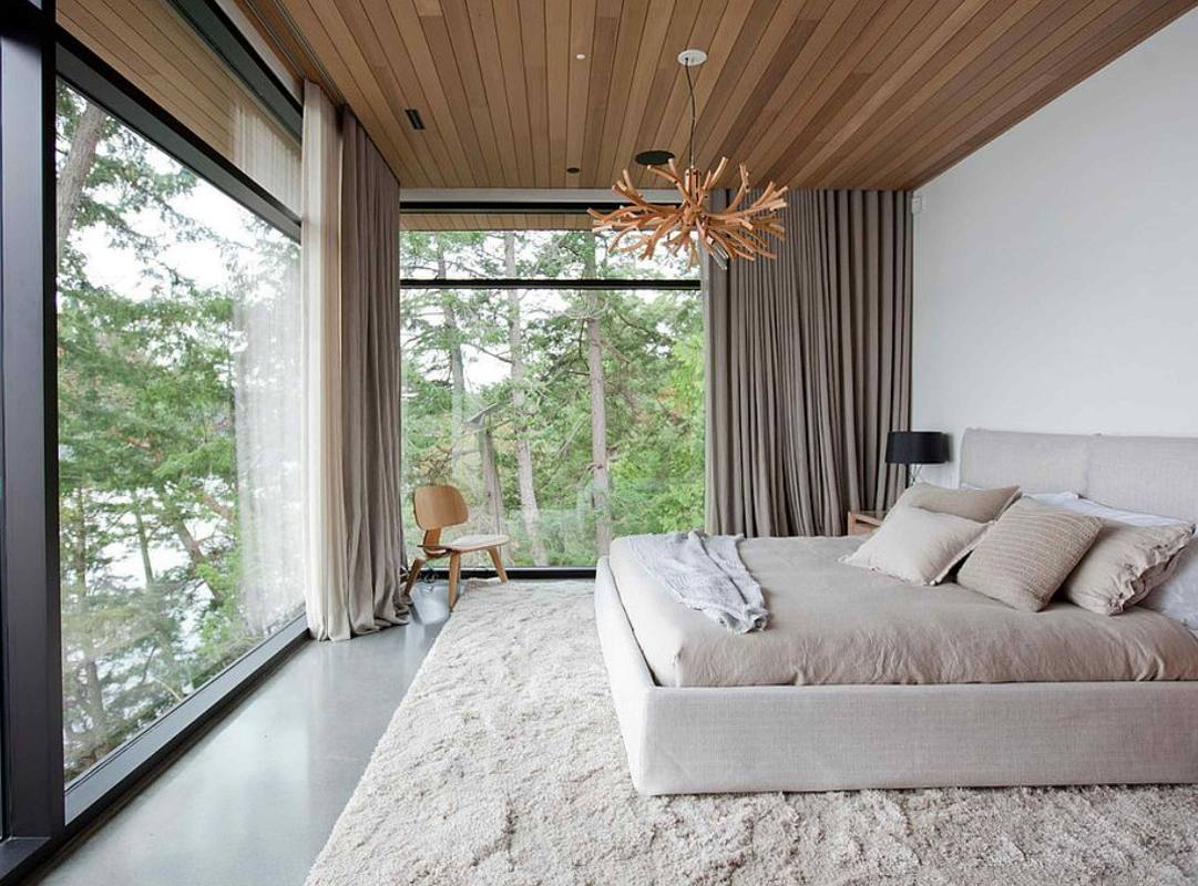 Mẫu phòng ngủ cho người mệnh kim ánh sáng tự nhiên