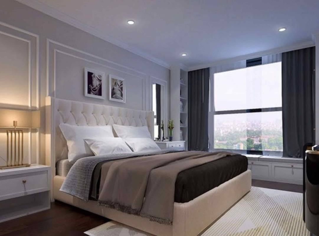Mẫu phòng ngủ cho người mệnh kim đơn giản và tinh tế