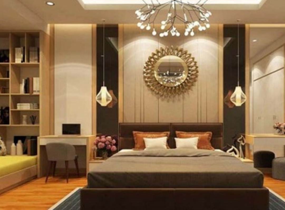 Mẫu phòng ngủ cho người mệnh thổ trang trí may mắn