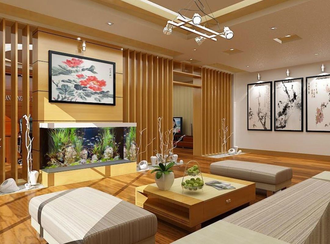 Nguyên tắc thiết kế ô trang trí tường phòng khách