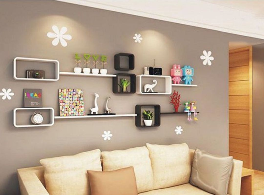 Ô trang trí tường nổi sang trọng phòng khách