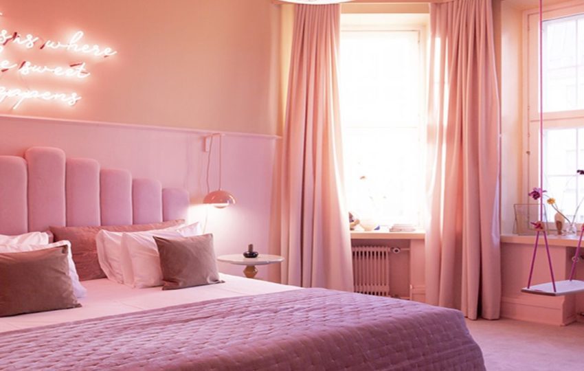 Xu hướng decor phòng ngủ màu hồng phấn ngọt ngào và tinh tế 2025