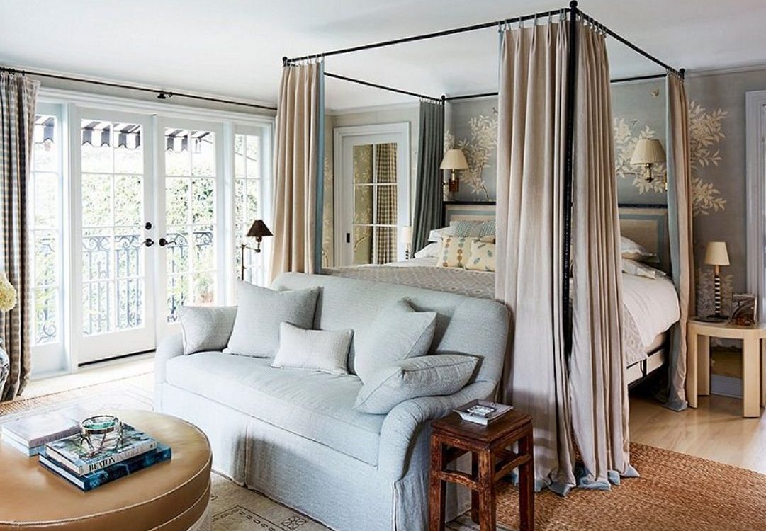 7+ thiết kế phòng ngủ kết hợp phòng khách tiện nghi