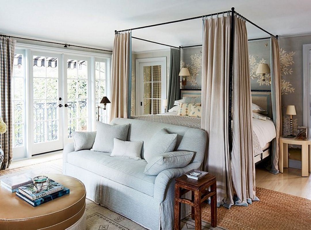 7+ thiết kế phòng ngủ kết hợp phòng khách tiện nghi