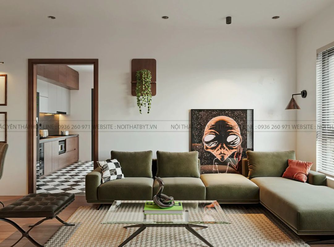 Không gian sống tinh tế từ thiết kế thi công nội thất Hoài Đức