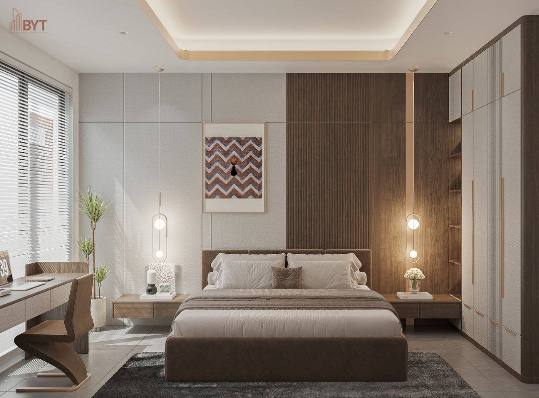 Mẫu thiết kế căn hộ sang trọng, hiện đại