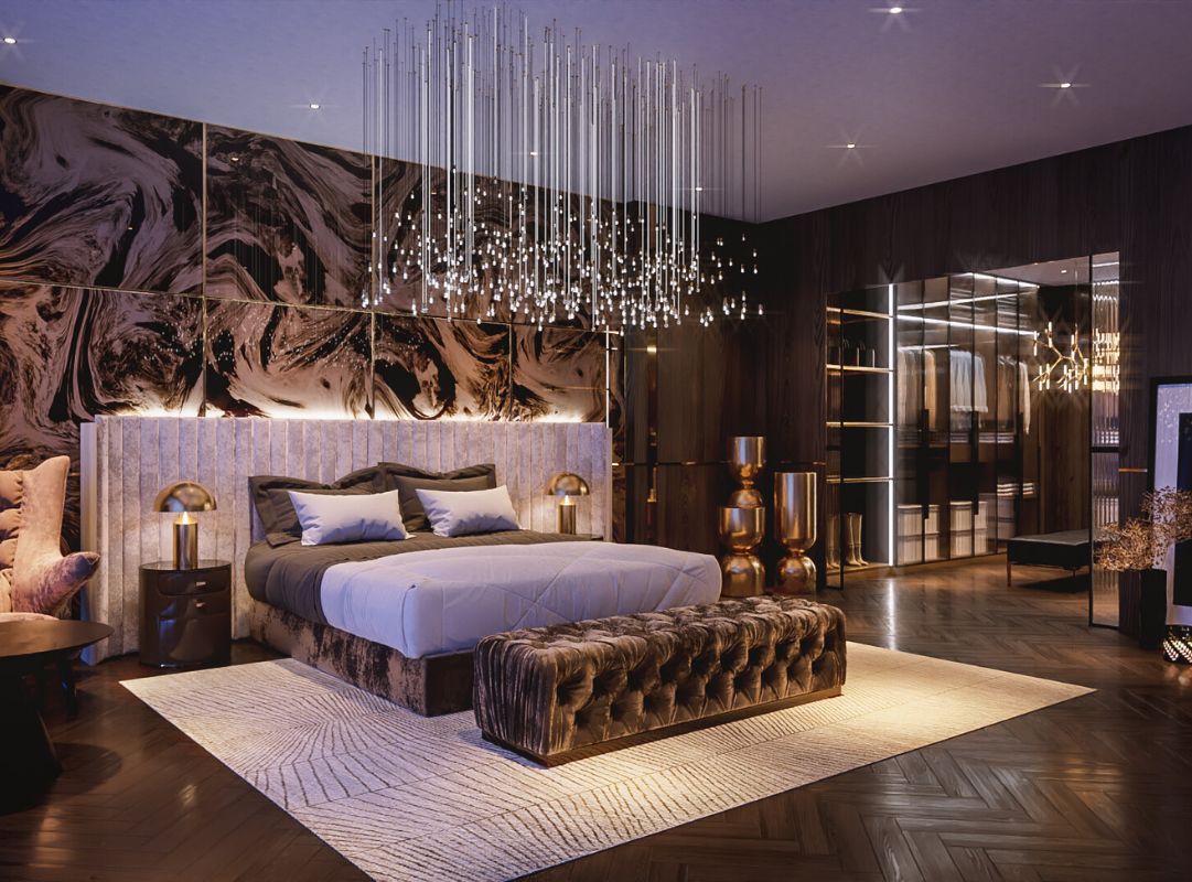 Sang trọng tinh giản nhưng vẫn đậm chất luxury hiện đại.