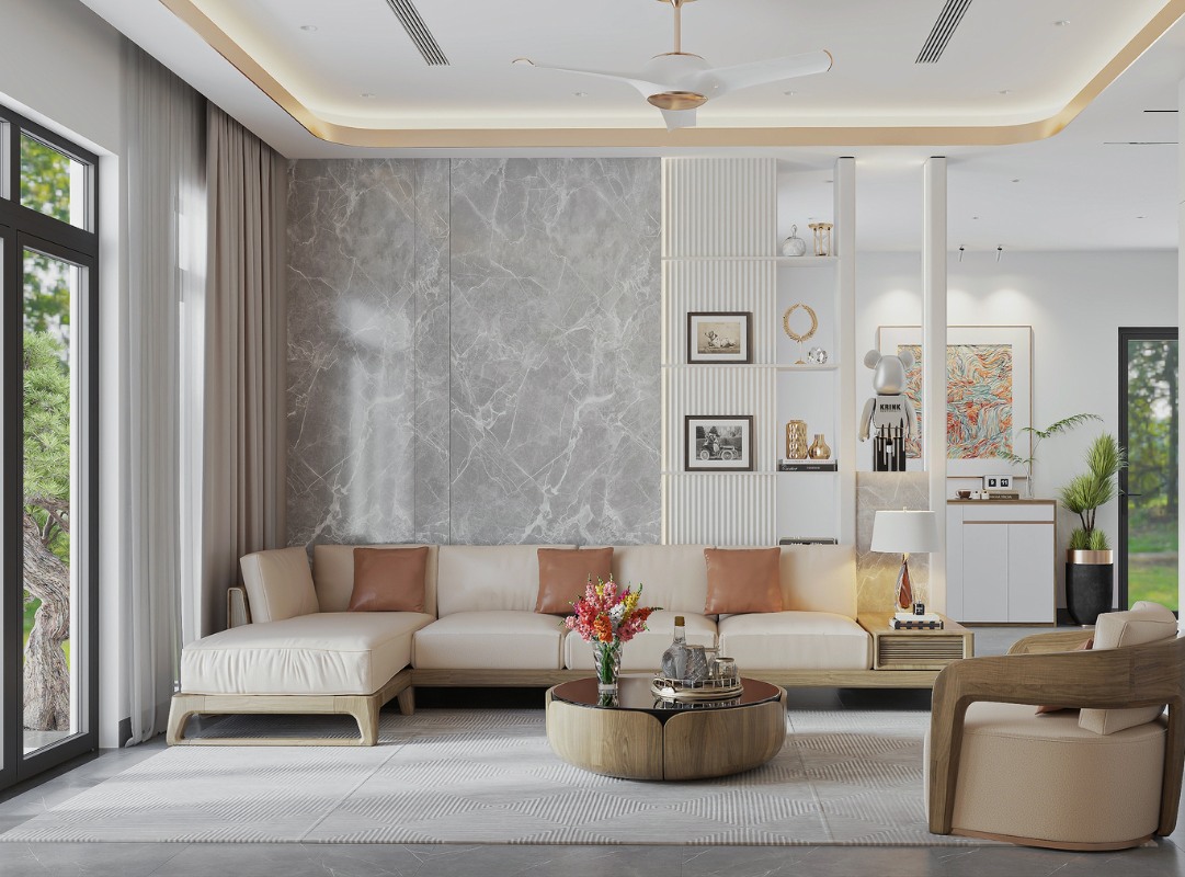 Thiết kế biệt thự liền kề tiện nghi, tinh tế