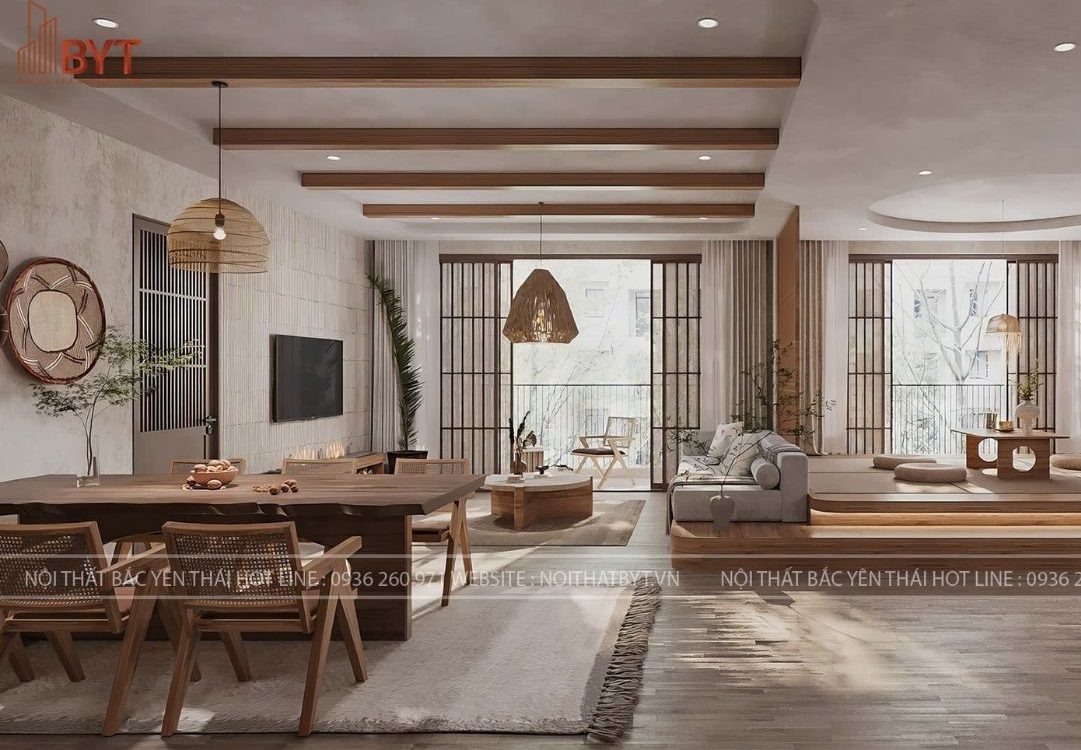 Thi công nội thất nhà phố trọn gói tại Hà Nội