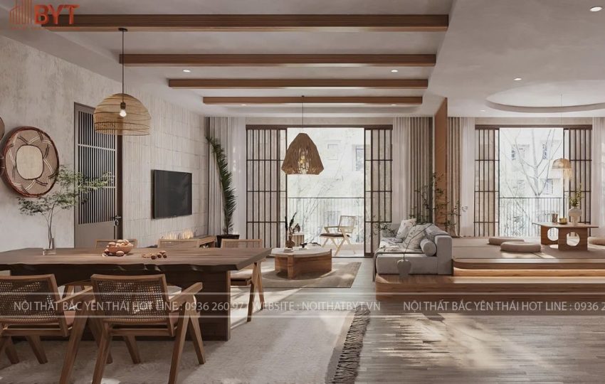 Thi công nội thất nhà phố trọn gói tại Hà Nội