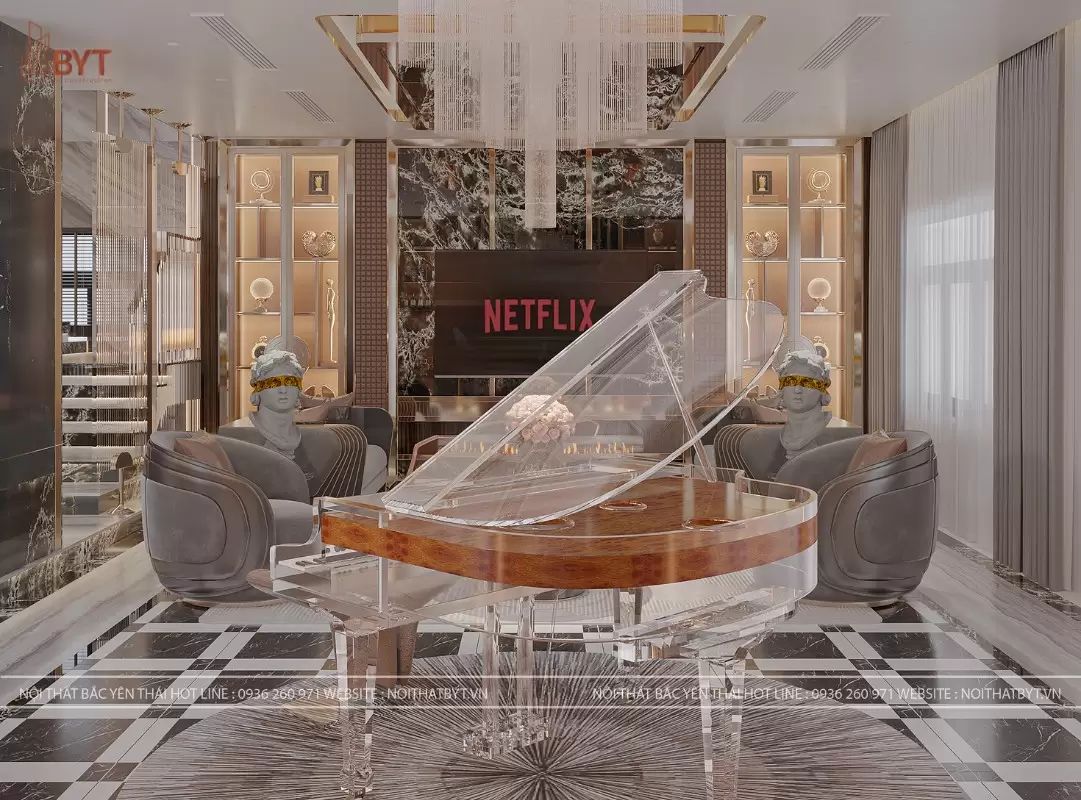 Nội thất hoàn thiện gọn gàng, tinh tế và tiện nghi