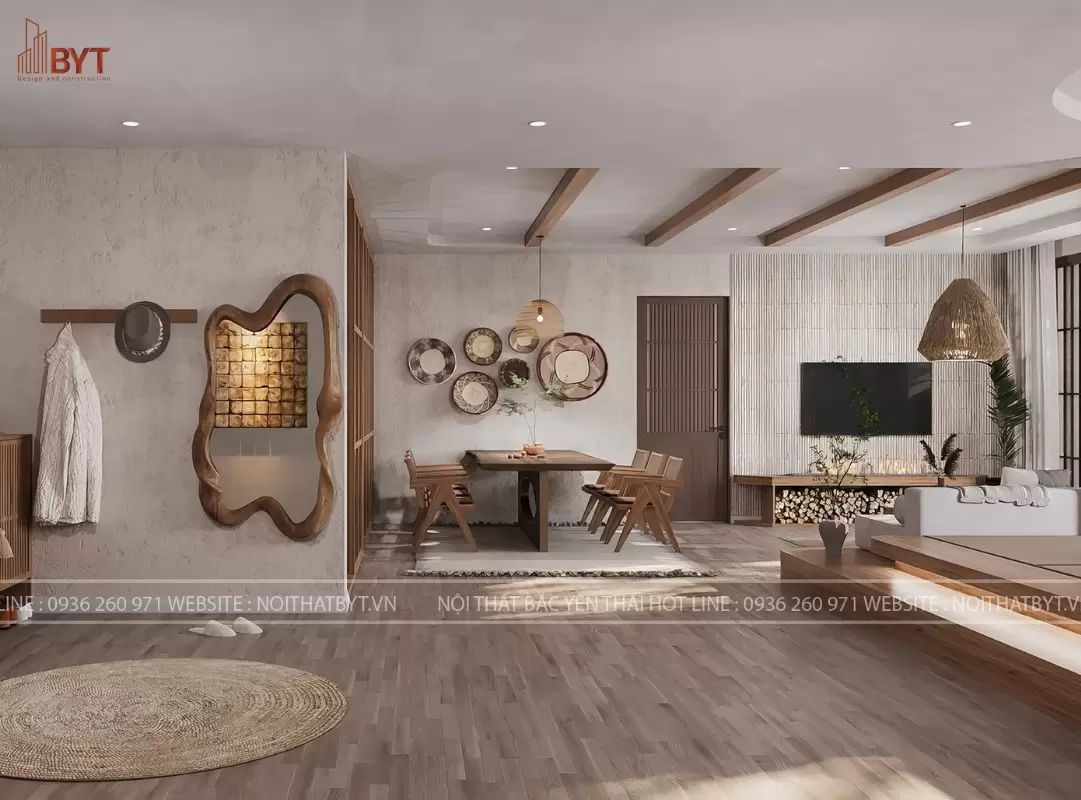 Thi công nội thất đẹp chỉn chu từ từng chi tiết nhỏ