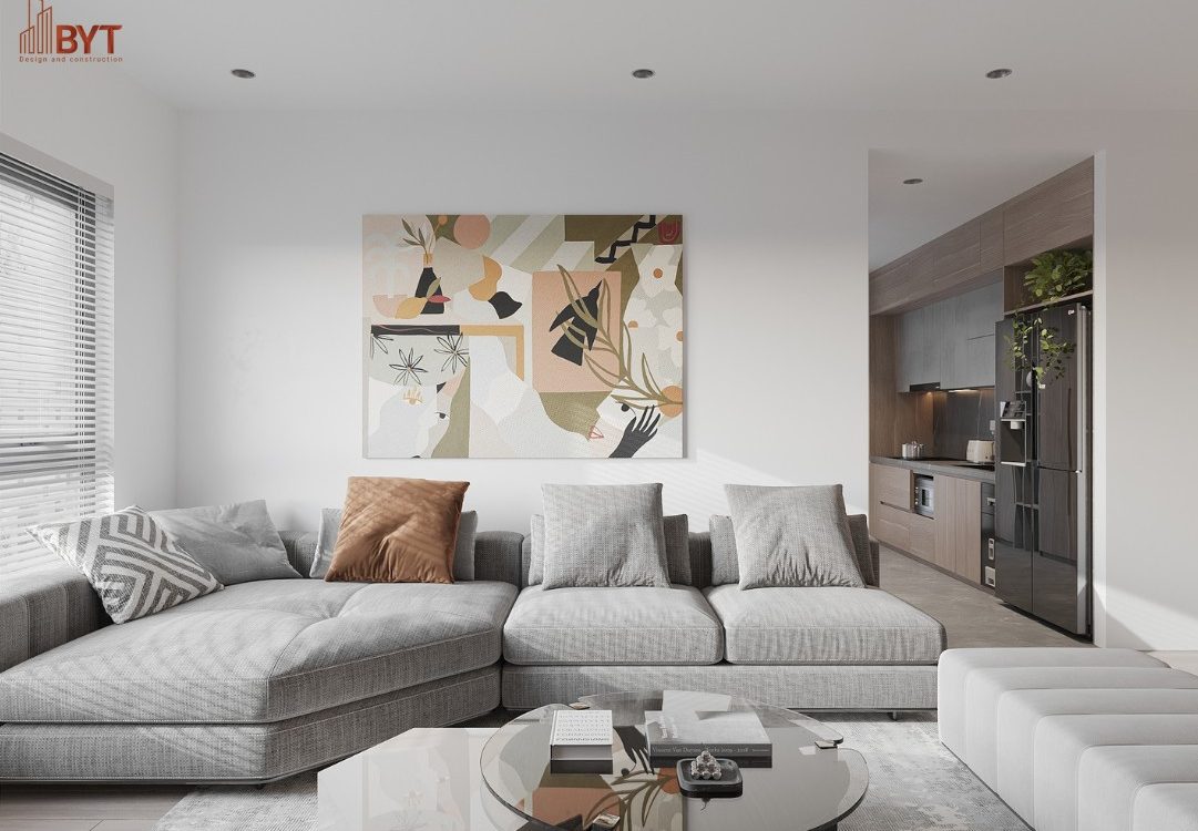 Thiết kế nội thất chung cư phong cách hiện đại