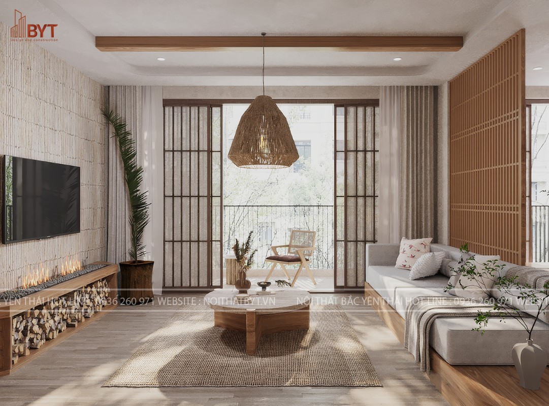 Thiết kế nội thất chung cư đẹp, sang trọng