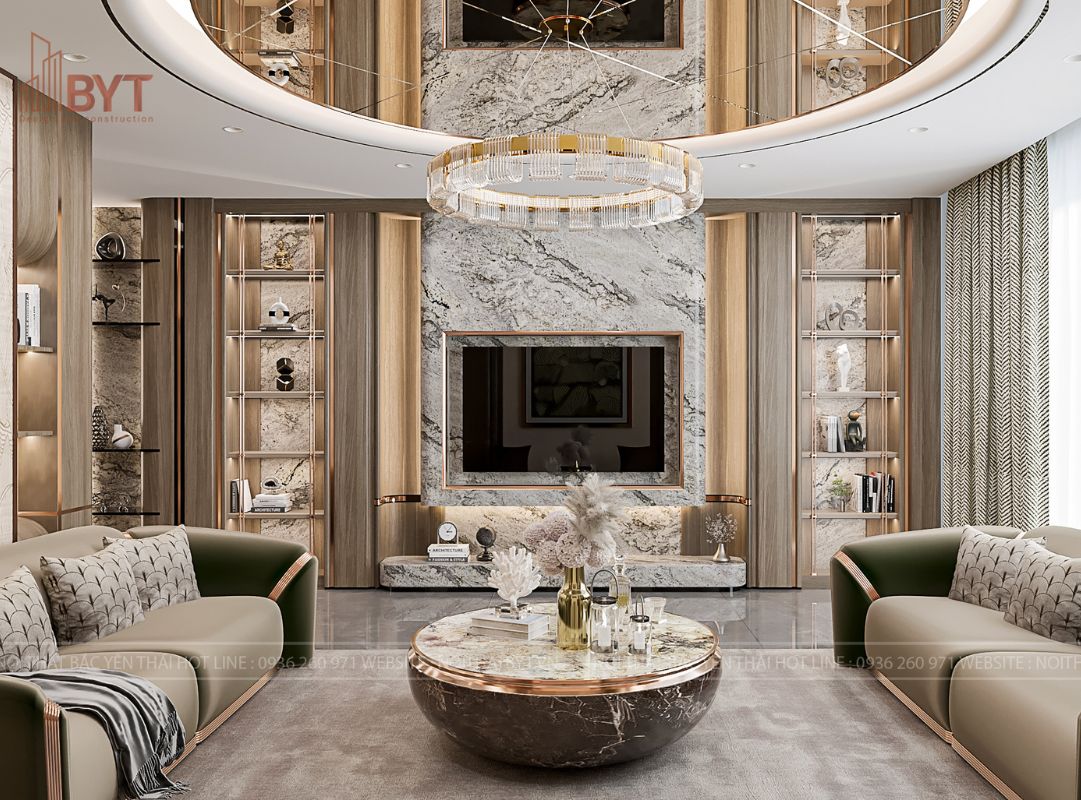 Trang trí nội thất căn hộ sang trọng