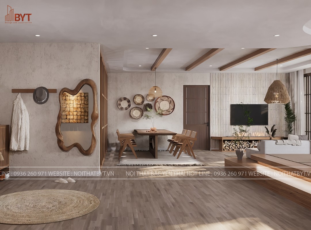 nội thất chung cư phong cách Luxury