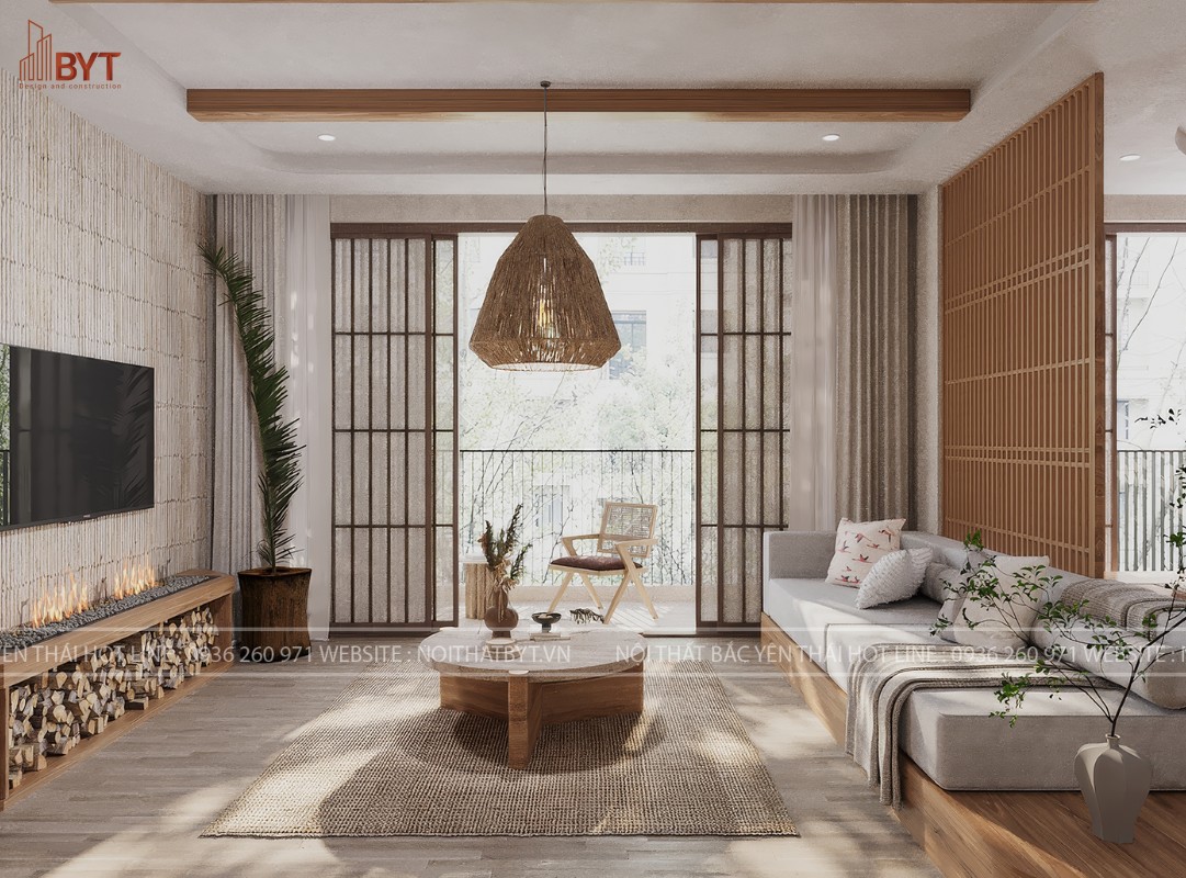 Phong cách Japandi - Wabi Sabi tối giản, mộc mạc