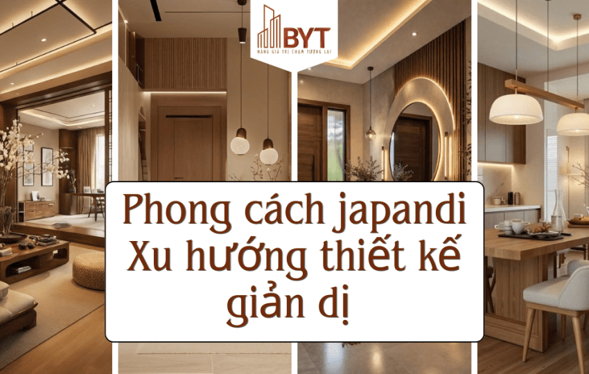 PHONG CÁCH JAPANDI - XU HƯỚNG THIẾT KẾ GIẢN DỊ