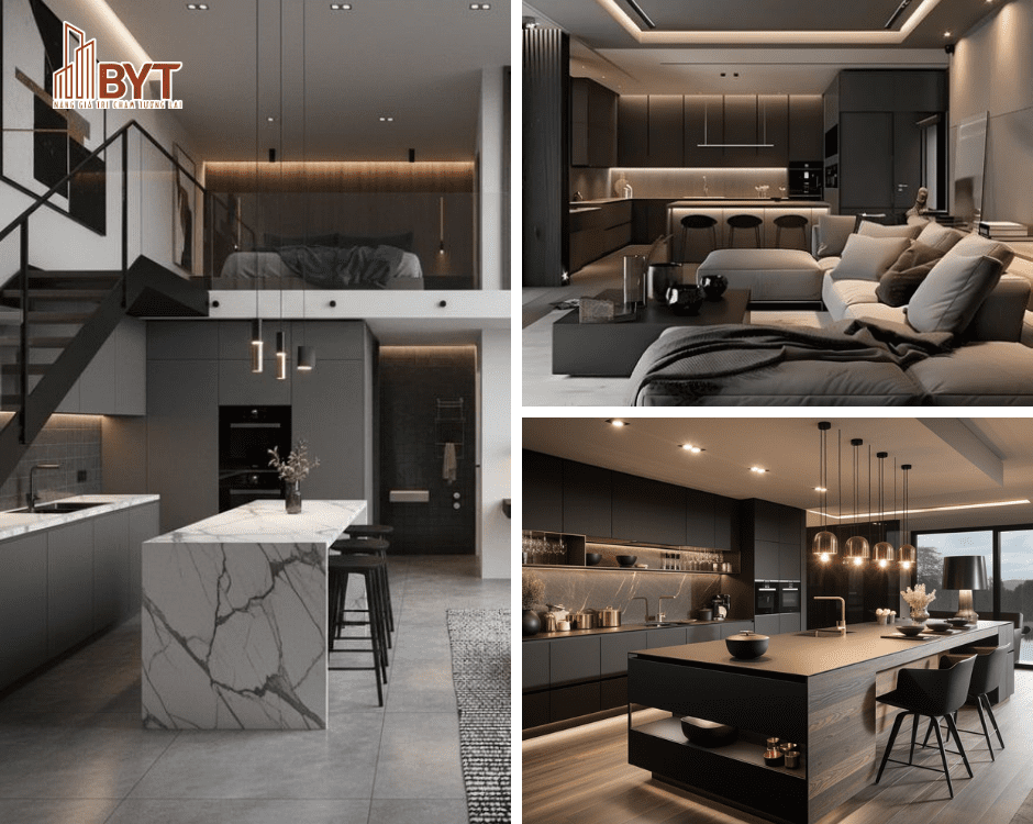 Xu Hướng Nhà Hiện Đại Gam Màu Đen 2026 | Nội Thất BYT