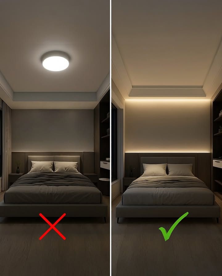 BỐ TRÍ ĐÈN HỢP LÝ TRONG NỘI THẤT