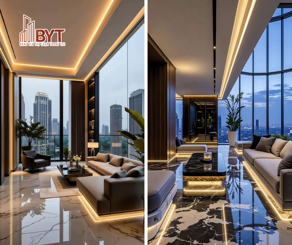 PHONG CÁCH MODERN LUXURY - SANG TRỌNG TINH GIẢN