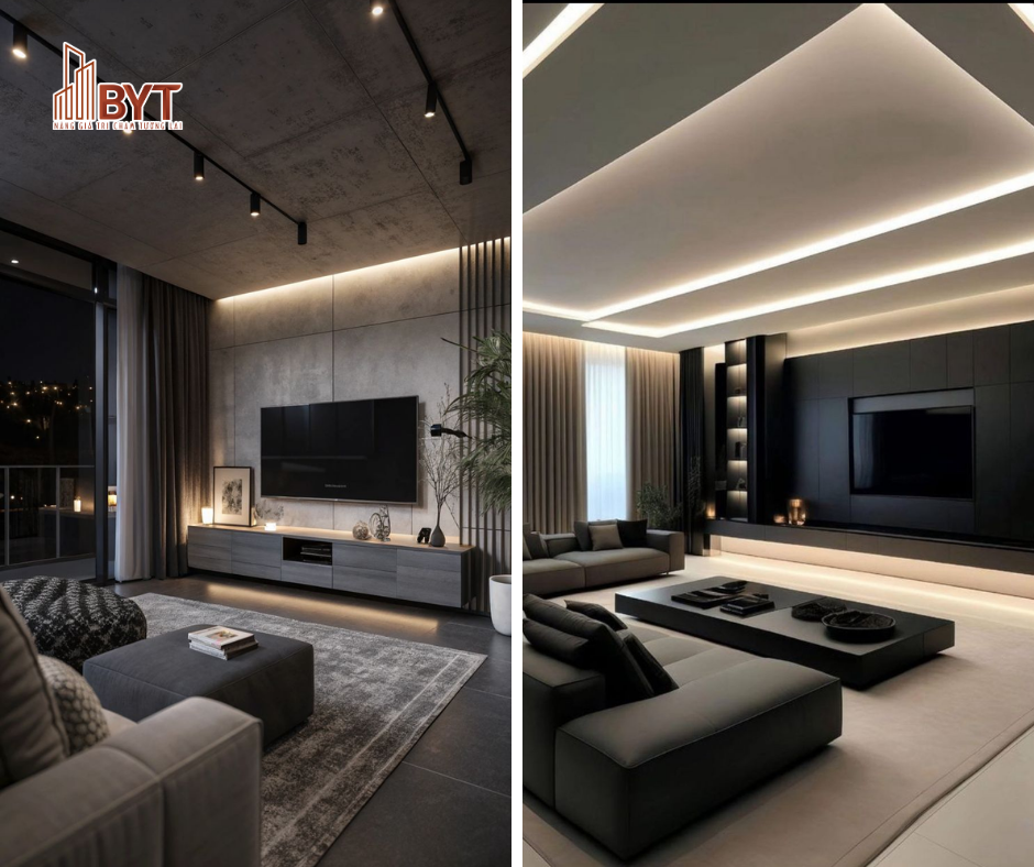 Xu Hướng Nhà Hiện Đại Gam Màu Đen 2026 | Nội Thất BYT