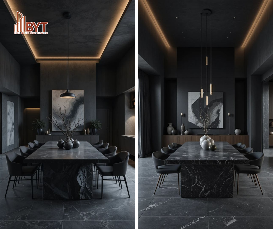 Xu Hướng Nhà Hiện Đại Gam Màu Đen 2026 | Nội Thất BYT