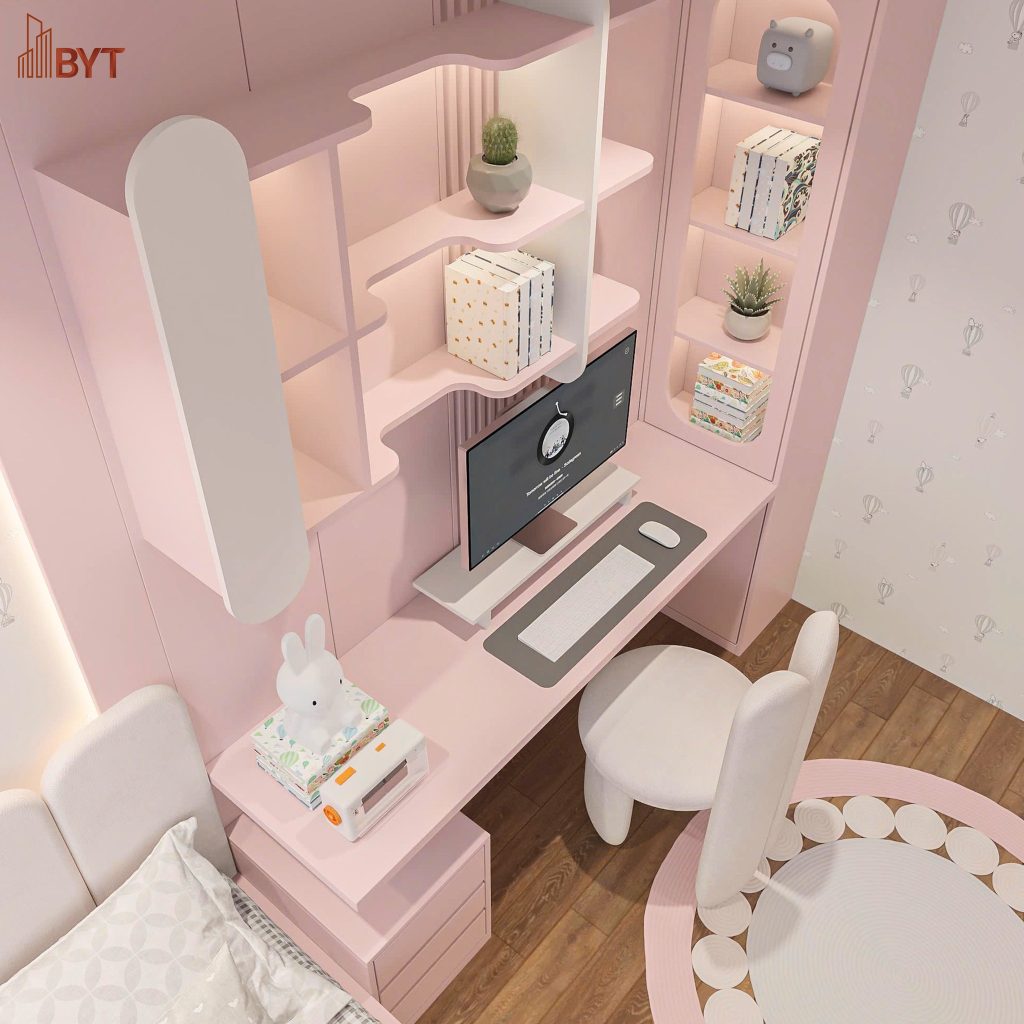 PHÒNG RIÊNG CHO BÉ GÁI – KHÔNG CẦN QUÁ RỘNG, CHỈ CẦN “VỪA ĐỦ” ĐỂ NUÔI DƯỠNG GIẤC MƠ XINH