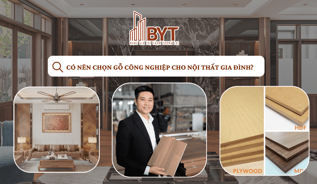 CÓ NÊN CHỌN GỖ CÔNG NGHIỆP CHO NỘI THẤT GIA ĐÌNH?