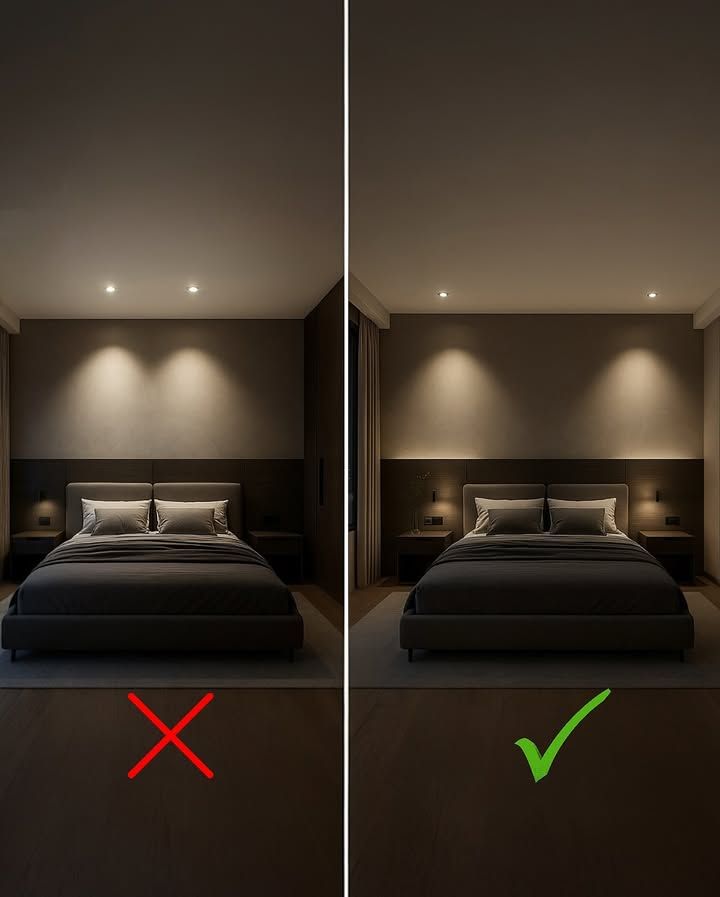 BỐ TRÍ ĐÈN HỢP LÝ TRONG NỘI THẤT