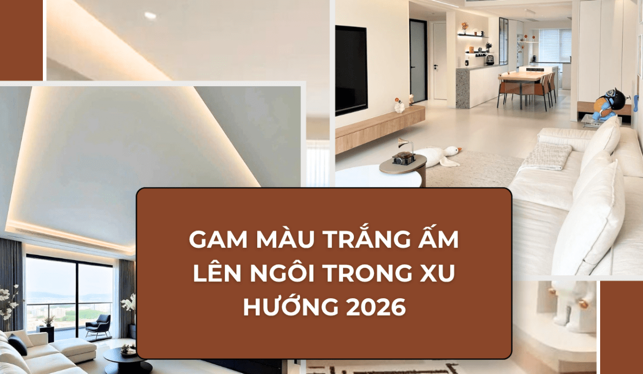 GAM MÀU TRẮNG ẤM LÊN NGÔI TRONG XU HƯỚNG 2026