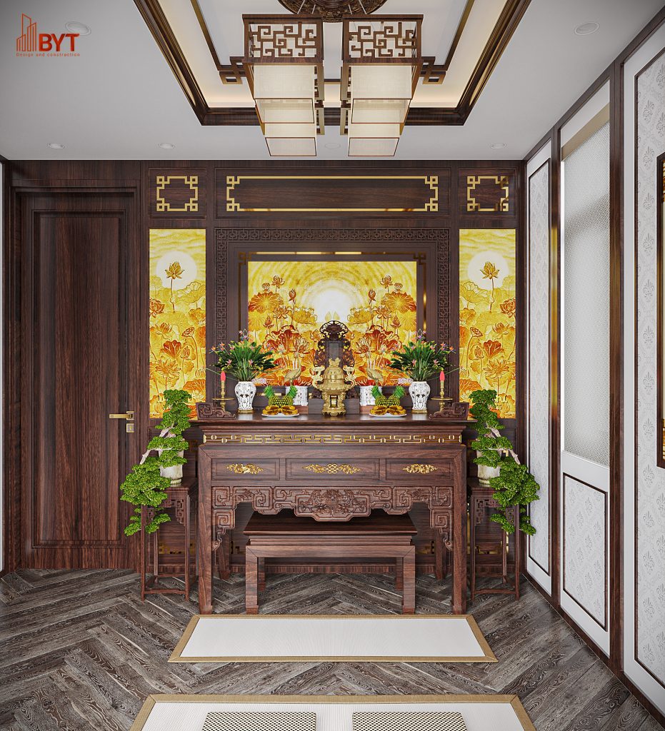 THIẾT KẾ PHÒNG THỜ TRONG CĂN HỘ CHUNG CƯ