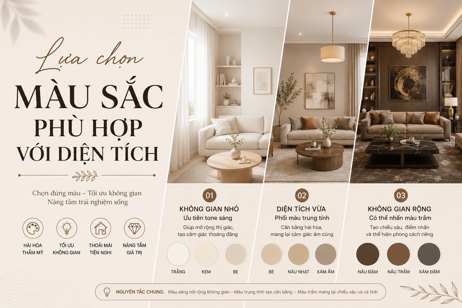 Kinh nghiệm thiết kế nội thất nhà phố từ A đến Z: Đẹp, tiện nghi và tối ưu chi phí