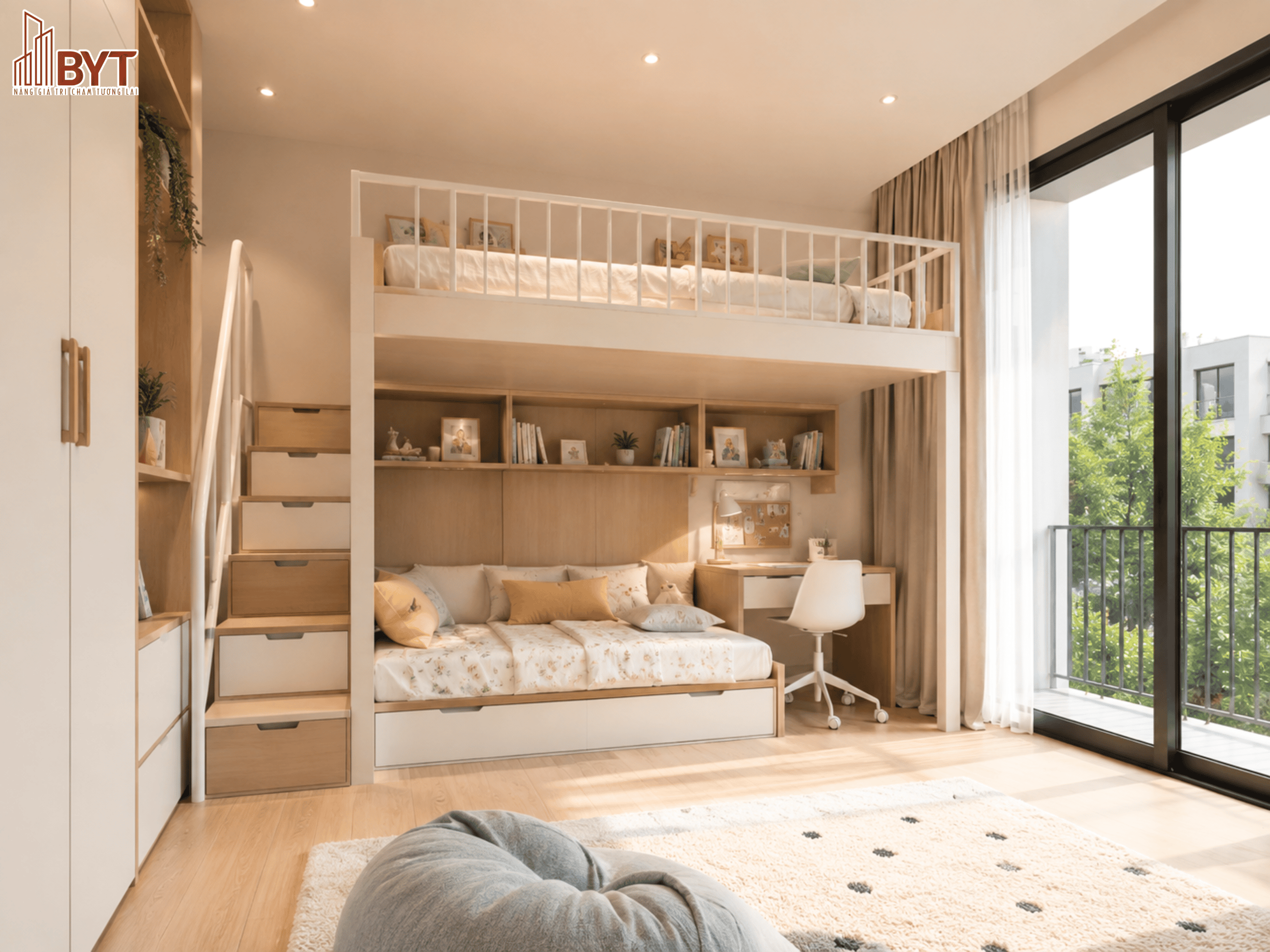 Thiết Kế Nội Thất Nhà Phố Cho Gia Đình 3 Thế Hệ: Làm Sao Để Vừa Đẹp Vừa Tiện?
