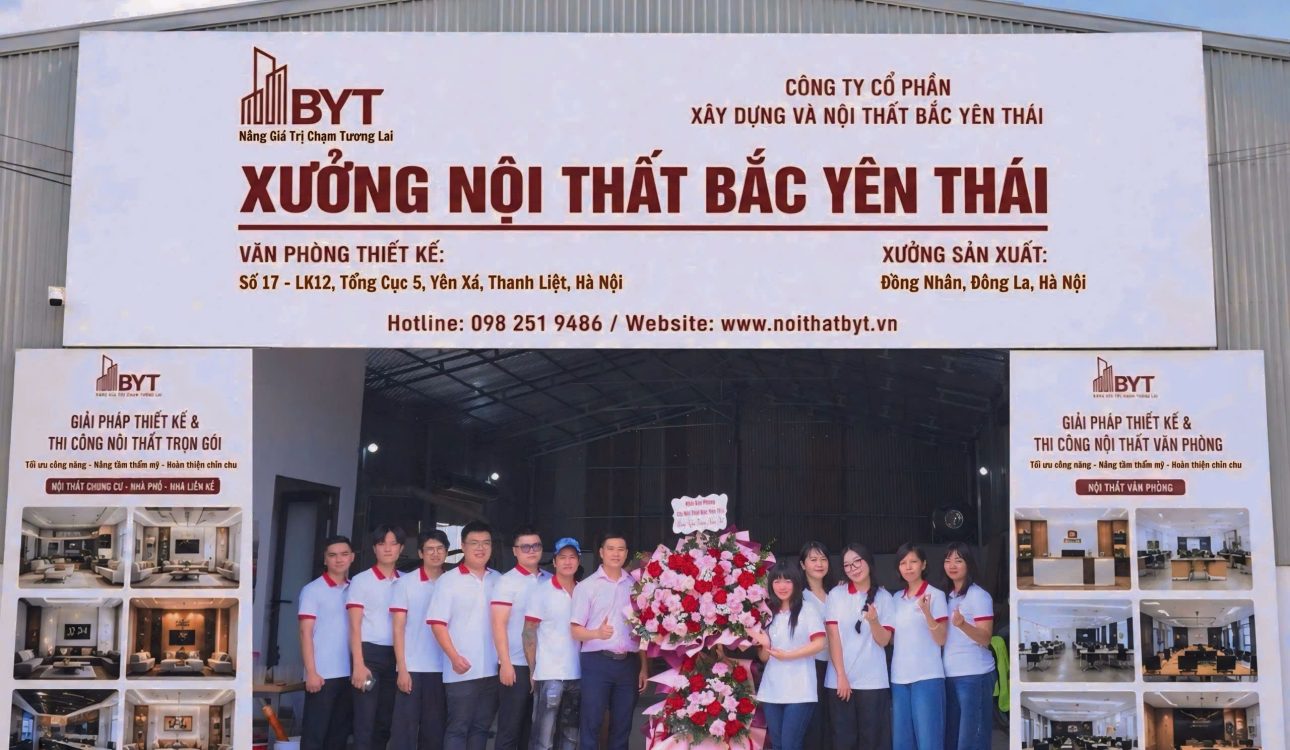 BẮC YÊN THÁI CHÍNH THỨC KHAI TRƯƠNG XƯỞNG SẢN XUẤT NỘI THẤT MỚI TẠI HOÀI ĐỨC
